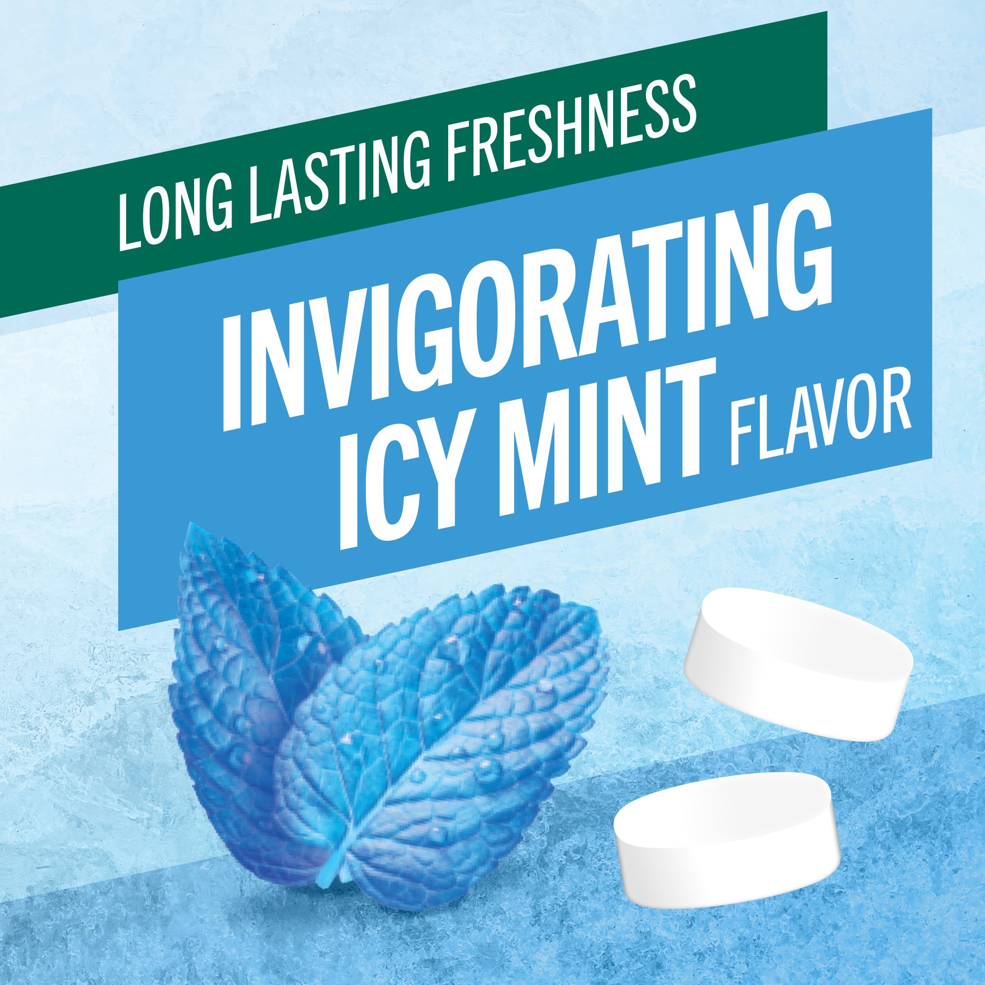 Chewing Gum, Invigorating Icy Mint Flavor - Image 4